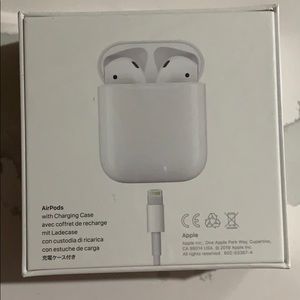 Never been opened Apple AirPods w/ Charging Case